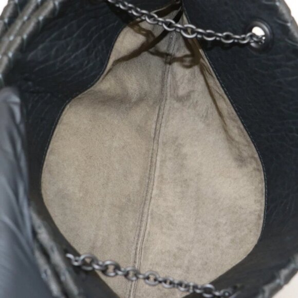 Bottega Veneta Pebbled Leather Chain Handbag - Picture 8 of 16